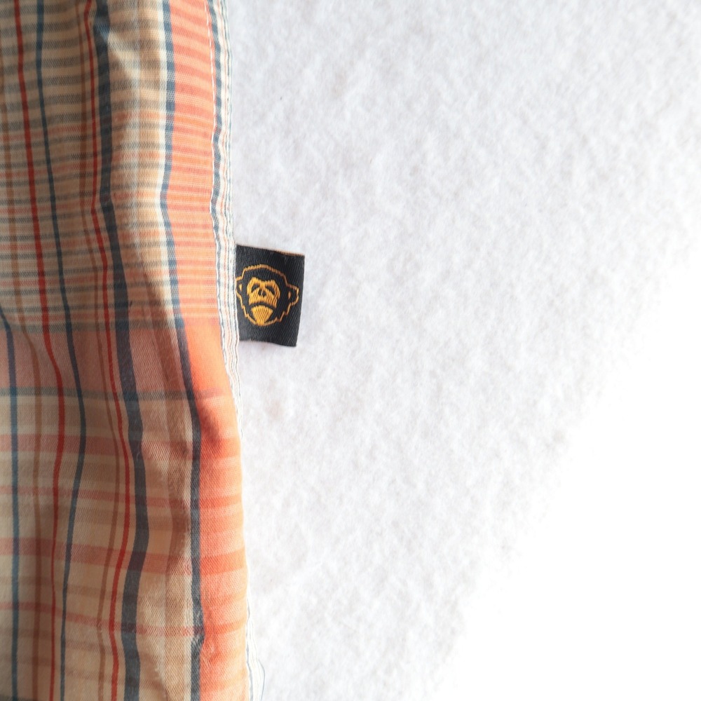 Howler Brothers Mens Size Large H Bar B Snap Shirt Pearl Snap Plaid Short Sleeve - Picture 7 of 12